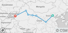  Zijderoute reis (van Peking naar Kashgar) - 7 bestemmingen 