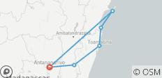  Madagascar Eastern treasure - 6 destinations 