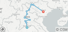  Du Vietnam au Laos en vélo - 20 jours - 11 destinations 