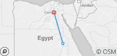  Kairo luxuriöse Rundreise 4 Tage - 3 Destinationen 