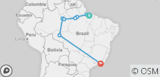  Brazilian Amazon by Boat - 7 destinations 
