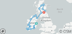  Les hauts lieux de l\'Irlande et de l\'Écosse - 2024 (24 destinations) - 24 destinations 