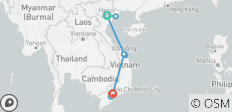  Ha Noi - Da Nang - Ho Chi Minh 8 días 7 noches - 9 destinos 