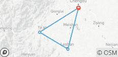  9-Day Cycle Panda Kingdom, Sichuan Province, China - 4 destinations 