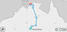  Outback-Safari (11 Tage) - 9 Destinationen 