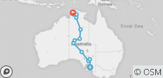  Abenteuerreise Outback (15 Tage) - 13 Destinationen 