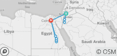  Deluxe Egypte &amp; Jordanië - 10 dagen - 10 bestemmingen 