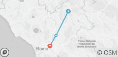  St Francis Way: Rieti to Rome - 3 destinations 