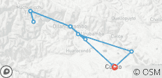  Circuit au Machu Picchu - Classique - 4 jours : Cusco + Vallée sacrée - 12 destinations 