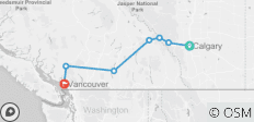  Canadian Rockies Express - 6 bestemmingen 