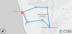  Ciclismo en Kerala PureQuest - 6 destinos 