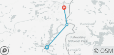  Kalevala Skitour - 3 Destinationen 