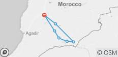  Marrakesch Erg Chigaga&amp; Kasbahs -3 Tage - 7 Destinationen 