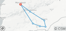  3-Day Marrakech to Erg Chigaga Desert Tour with Kasbahs - 7 destinations 