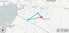  3 Dagen Masai Mara Safari (in een 4x4 JEEP met GRATIS NACHT in Nairobi Hotel) - 4 bestemmingen 