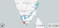  L\'Inde du Sud classique - 15 destinations 