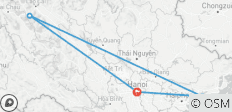  North Vietnam at a Glance: Halong bay &amp; Sapa 5 days - 4 destinations 