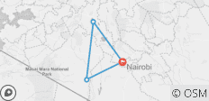  4-daagse verbazingwekkende Keniasafari - 4 bestemmingen 