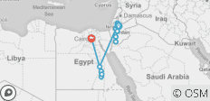  L\'essentiel de la Jordanie et de l\'Egypte (5 &amp; 4 étoiles) - 12 destinations 