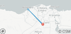  Ägypten - 5 Tage (Kairo, Gizeh und Alexandria) - 4 Destinationen 