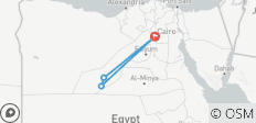  Der ägyptische Zauber - Pyramiden, Höhepunkte Kairos &amp; Camping in der Weißen Wüste (6 Tage) - 5 Destinationen 
