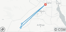  La magie égyptienne - 6 jours de visite des pyramides et du Caire + camping dans le désert blanc - 5 destinations 