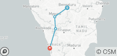  7 Days Cultural heartlands of South India tour - 4 destinations 