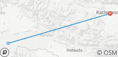  Weekend in Nepal - Chitwan Safari - 3 destinations 