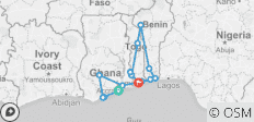  Togo, Benin &amp; Ghana - 16 Destinationen 