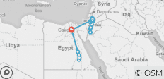  Jordanien &amp; Ägypten mit Nilkreuzfahrt - 16 Destinationen 