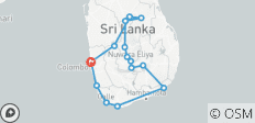 Les incontournables du Sri Lanka - 10 jours [ Economy ] - 15 destinations 