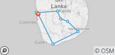  Sommer Höhepunkte im Norden und Osten Sri Lankas 12 Tage - 12 Destinationen 
