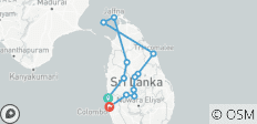  Les incontournables du nord et de l\'est Sri Lanka - 12 jours [Confort \&quot;été\&quot;] - 12 destinations 
