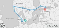  Skandinavien Total - 11 Destinationen 