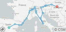  Bestes europäisches Panorama - 34 Destinationen 