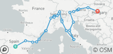  Bestes europäisches Panorama (33 Destinationen) - 33 Destinationen 
