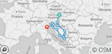  Osteuropa und Venedig - 15 Destinationen 