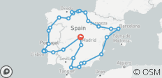  Grand circuit ibérique - 38 destinations 