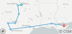  Del estado de la estrella solitaria al Barrio francés - 9 destinos 