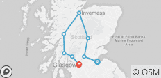  Schottland Rundreise - 8 Destinationen 