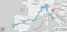  De Zuid-Europese Lijn (23 bestemmingen) - 23 bestemmingen 