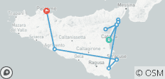  Circuit privé de luxe en Sicile : les points forts - 11 destinations 