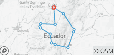  Ecuador Treasures Bucket List 8 Days Tour - 13 destinations 