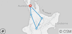  Nieuw-Zeeland - Noordereiland Multisport - 5 bestemmingen 
