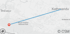  Chitwan National Park Tour Nepal - 2 destinations 