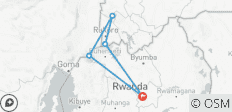  Ruanda &amp; Uganda Gorilla Trekking 4 Tage - 5 Destinationen 