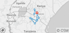  12 dagen het beste van Kenia en Tanzania - 10 bestemmingen 