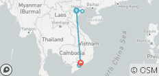  Vietnam Sparpaket - 5 Tage - 8 Destinationen 