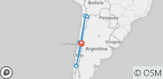  Chile, Patagonische Seen und Atacama Wüste - 9 Destinationen 