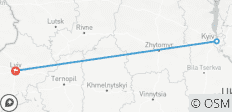  Ukraine: Lviv-Kyiv - 3 Destinationen 